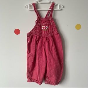 12m baby girl Oshkosh overalls